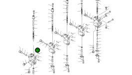 Управляющий клапан 709-85-12400 Komatsu
