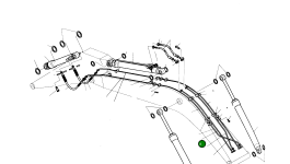 Труба 2183-3595 Komatsu