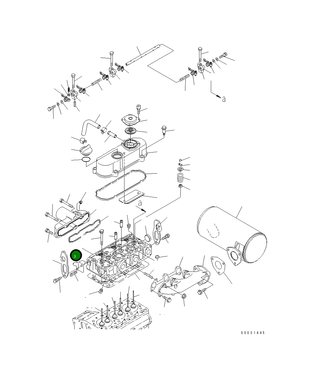 Стойка KT16667-5769-2 Komatsu