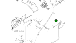 Трубка 6156-71-6860 Komatsu