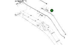 Трубка 208-62-47170 Komatsu