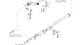 Трубка 561-61-85262 Komatsu