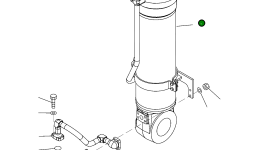 Цилиндр 707-01-XS080 Komatsu