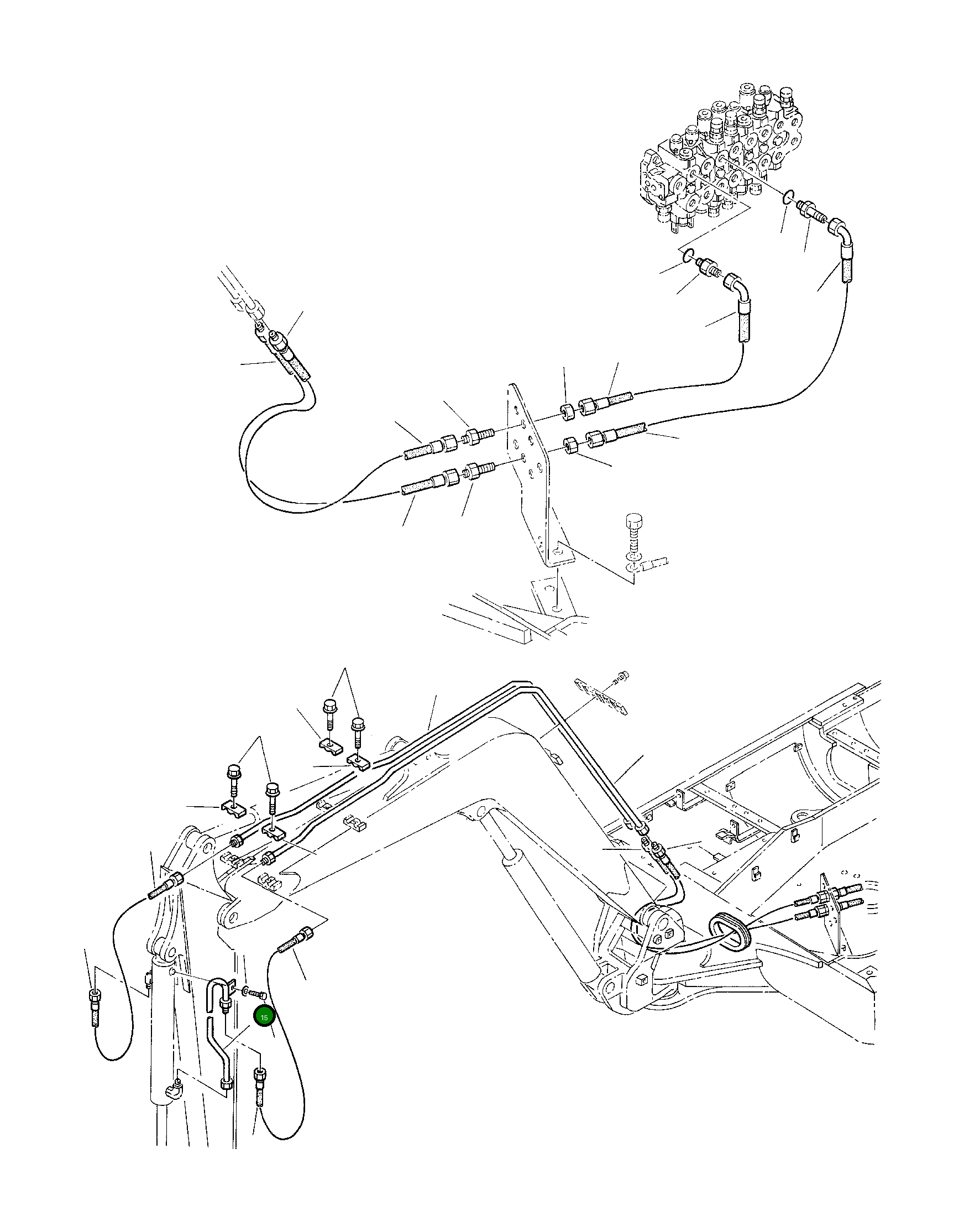 Труба 3F2093053 Komatsu