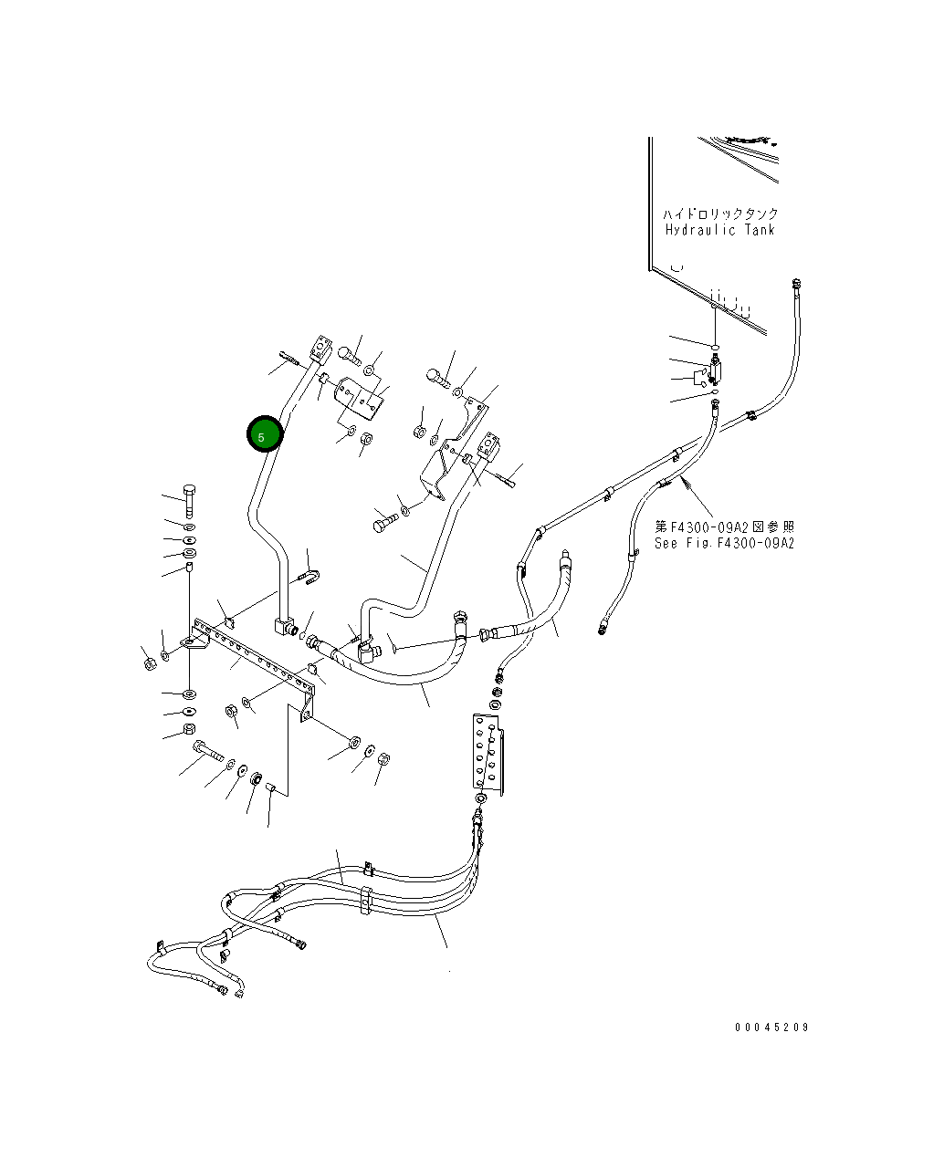 Трубка 423-877-4132 Komatsu