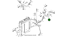 Трубка 208-03-41462 Komatsu
