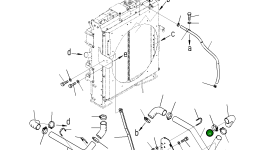 Трубка 208-03-75510 Komatsu