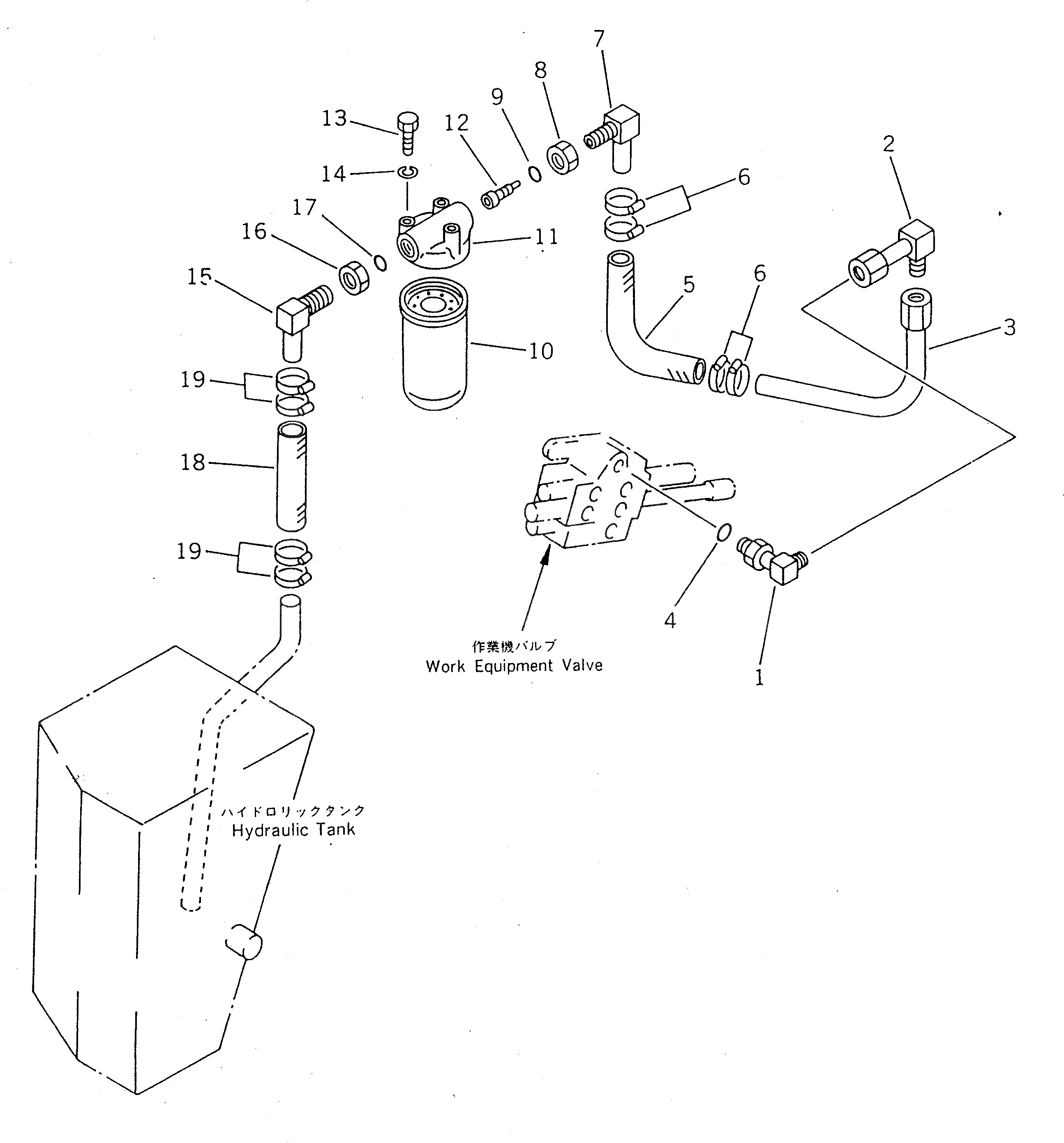 Шланг 363-62-22180 Komatsu