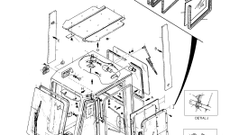 Уплотнение 4161-4043 Komatsu