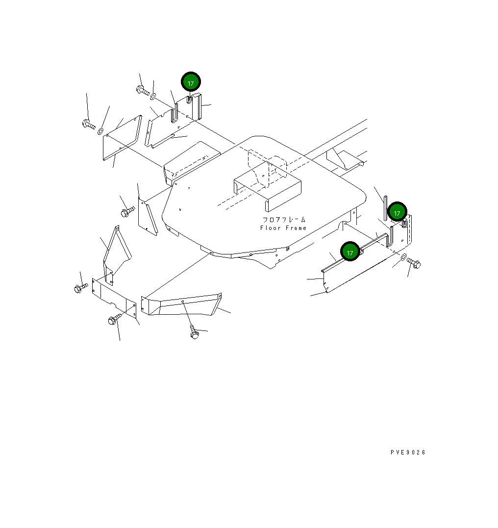 Уплотнение 416-Z97-2470 Komatsu
