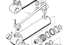 Уплотнение 4911343M1 Komatsu
