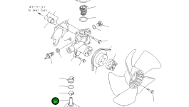 Труба YM23065-070130 Komatsu