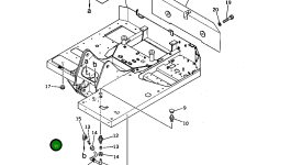 Трубка 201-46-23111 Komatsu