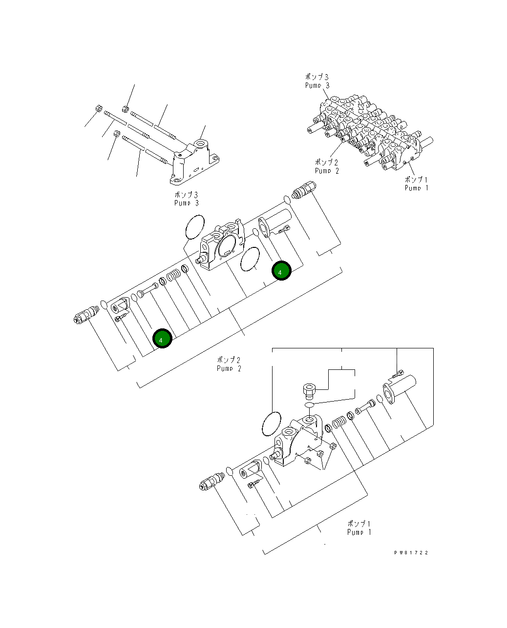 Уплотнительное кольцо YM172151-74320 Komatsu