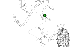 Трубка 208-62-74470 Komatsu