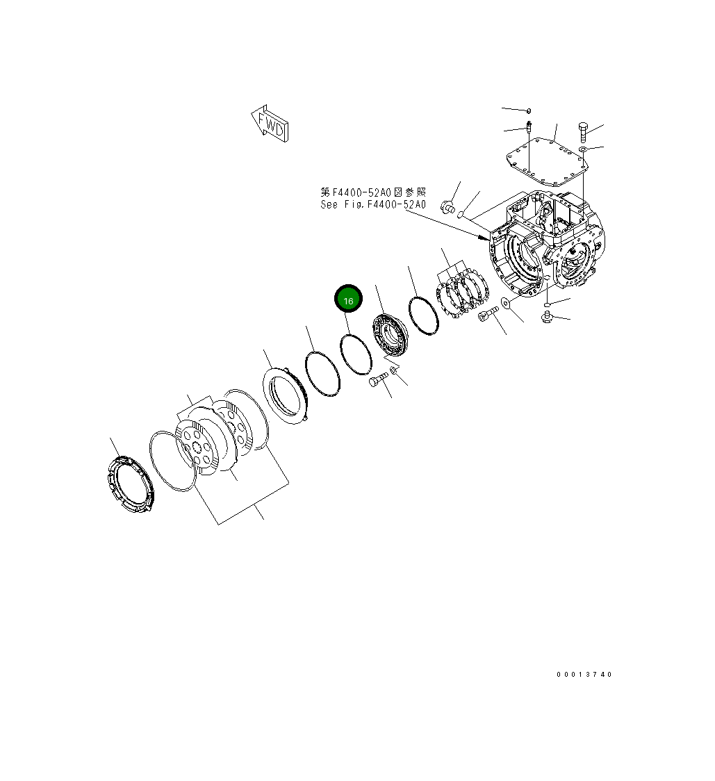 Уплотнение 417-33-31420 Komatsu