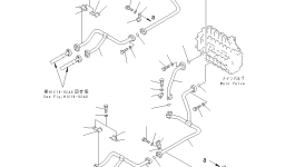 Трубка 207-62-63212 Komatsu