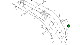 Трубка 208-970-6210 Komatsu