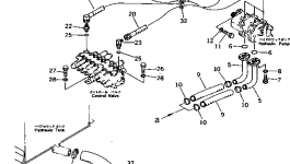 Шланг 20N-62-72620 Komatsu