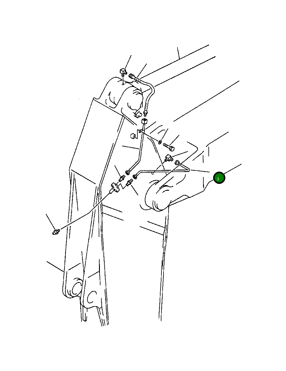 Трубка 208-944-3140 Komatsu