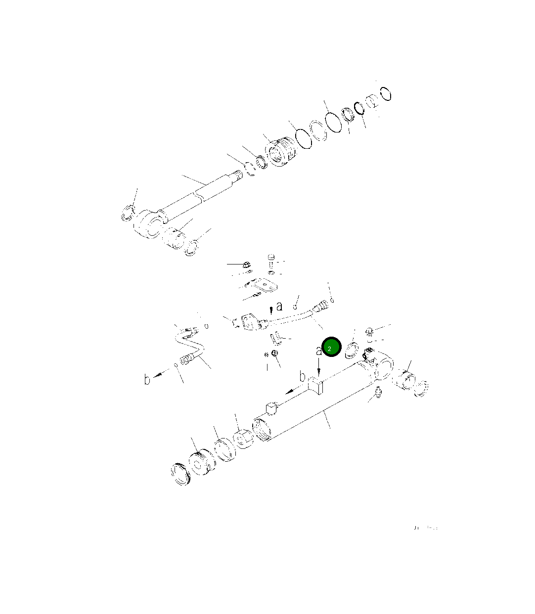 Трубка 707-86-55530 Komatsu