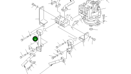 Трубка 209-62-73440 Komatsu