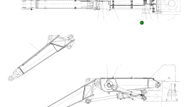Трубка 207966KC30 Komatsu