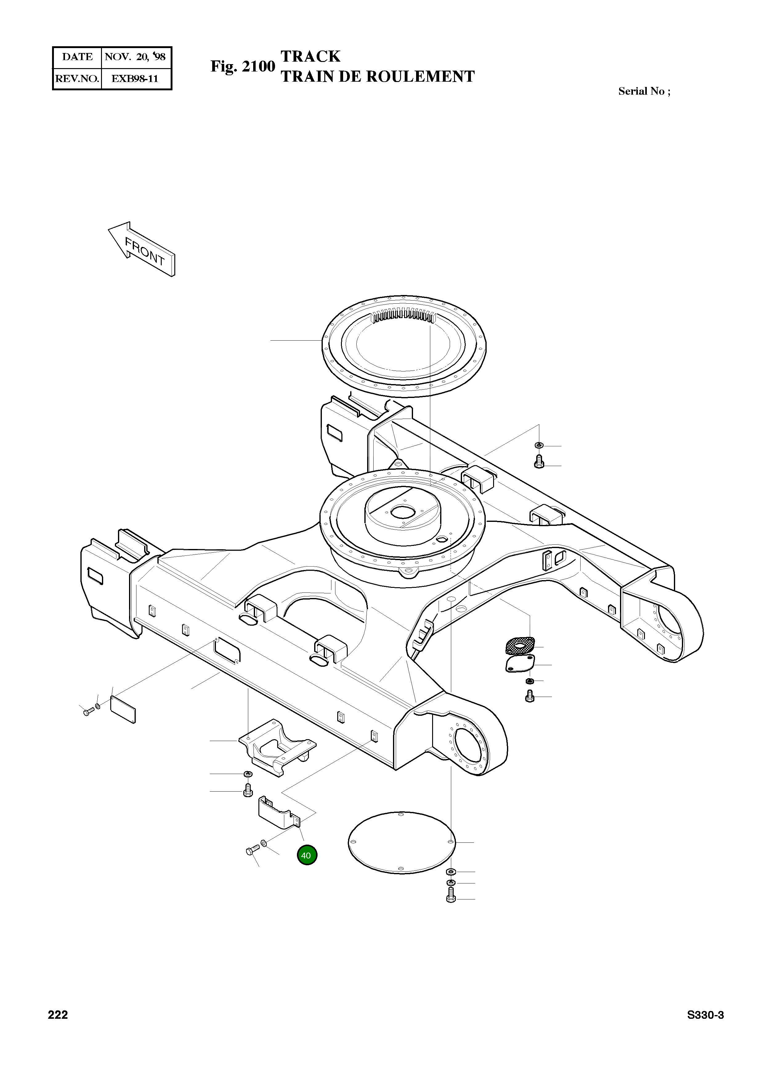 Ступень 2625-1162D1 Komatsu