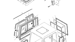 Уплотнение 816214036 Komatsu