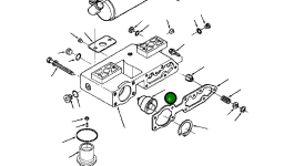 Термостат 1294 145 H1 Komatsu