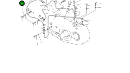 Трубка 176-38-41341 Komatsu