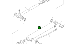 Цилиндр 22M-63-86141 Komatsu