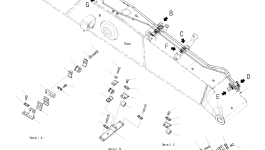 Трубка 206-62-KC490 Komatsu