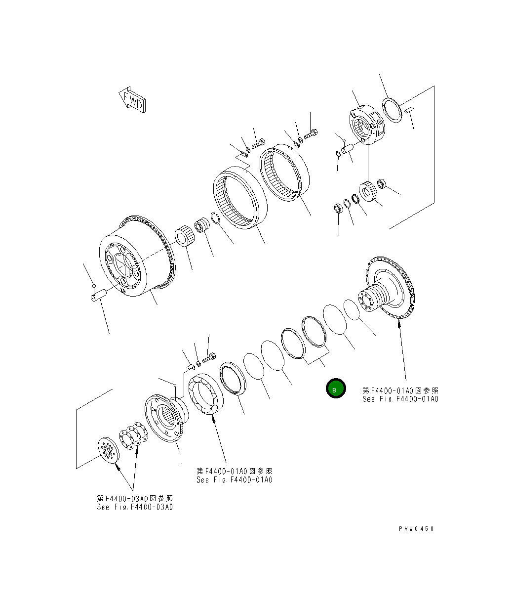 Уплотнение 42C-33-11510 Komatsu