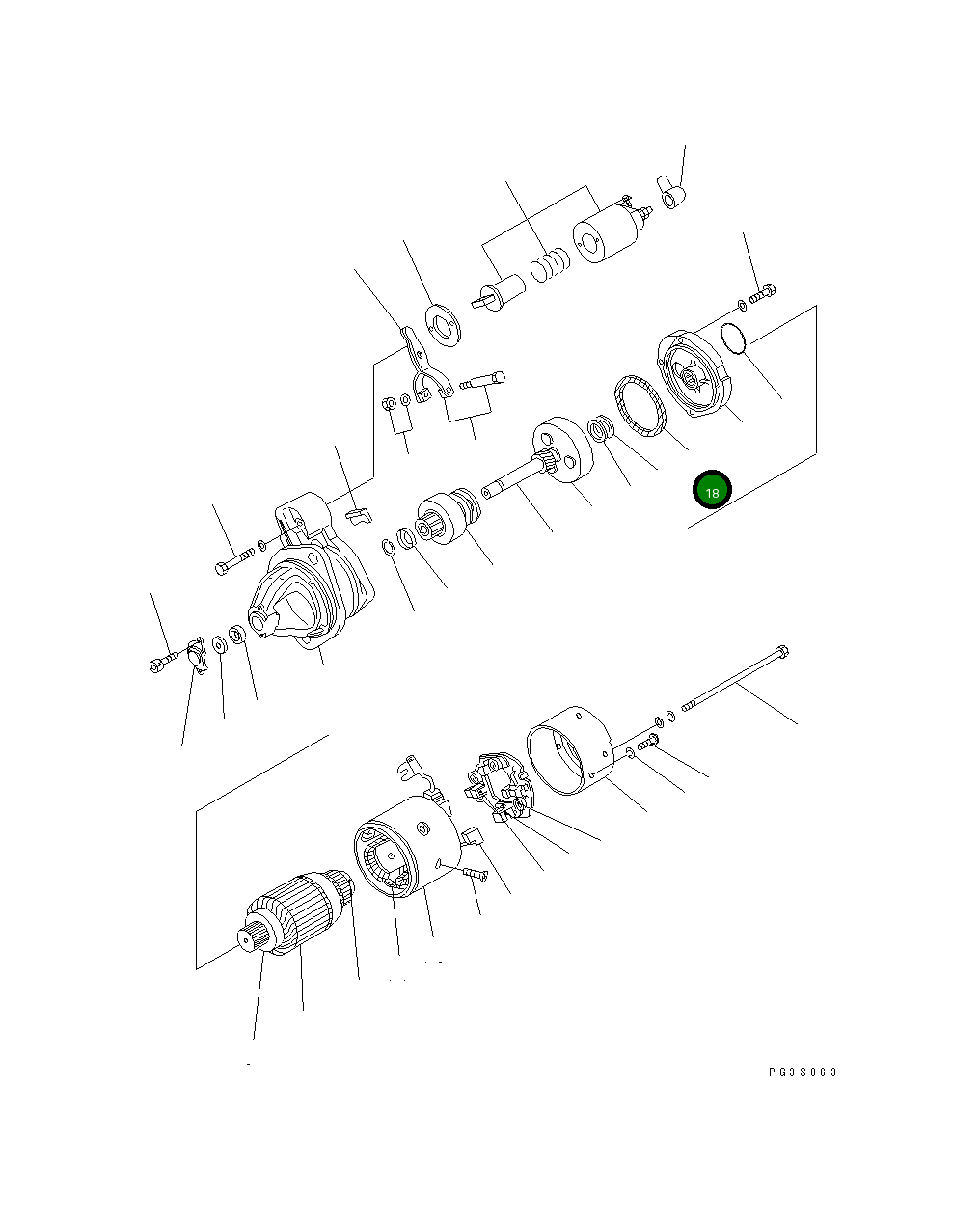 Уплотнение YM121254-77610 Komatsu