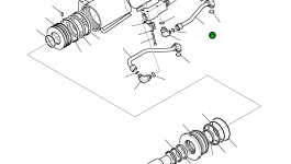 Труба 395-6C-11110 Komatsu