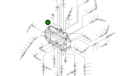 Управляющий клапан 723-48-19300 Komatsu