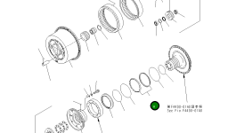 Уплотнение 42C-33-11510 Komatsu