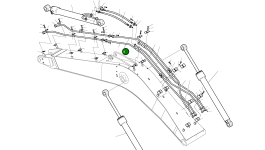 Труба 140-00954 Komatsu