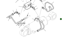 Труба 21W-09-R5740 Komatsu
