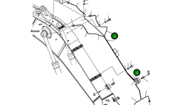 Трубка 208-70-41320 Komatsu