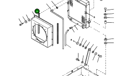 Уплотнение 418-03-A1380 Komatsu