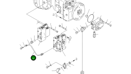 Трубка 708-25-19140 Komatsu