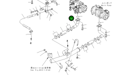 Трубка 209-62-78831 Komatsu