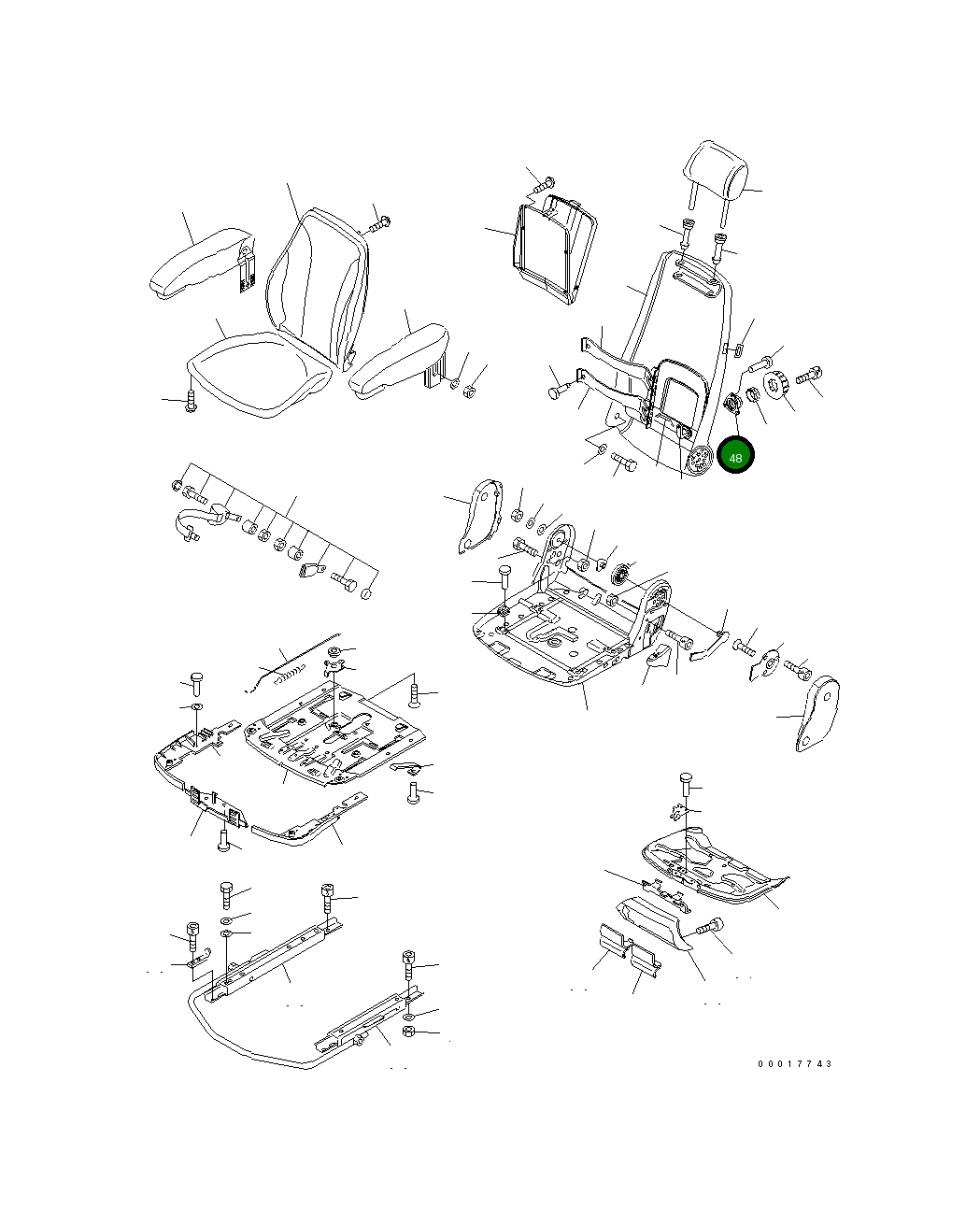 Тормоз 20K-57-31330 Komatsu