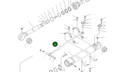 Трубка 209-63-67770 Komatsu