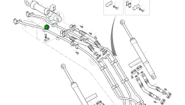 Труба 2183-4893A Komatsu