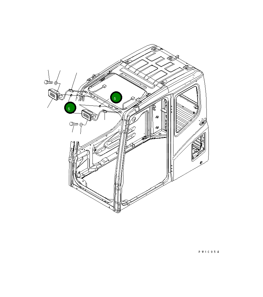 Труба 205-970-2410 Komatsu