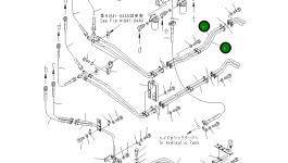Трубка 21T-62-67870 Komatsu