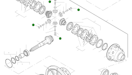 Стопорное кольцо 42R-23-H0P10 Komatsu